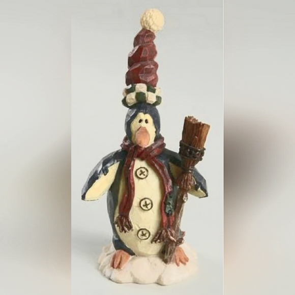 BNIB BOYDS BEARS - FLIPPER CLEANSWEEP NO JOBS TOO BIG PENGUIN - Picture 1 of 1